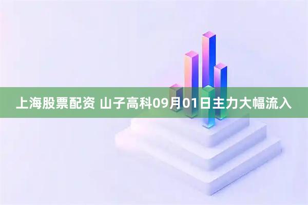 上海股票配资 山子高科09月01日主力大幅流入