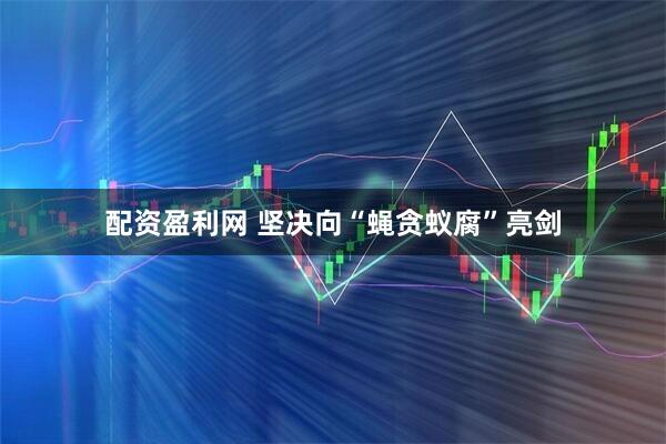 配资盈利网 坚决向“蝇贪蚁腐”亮剑